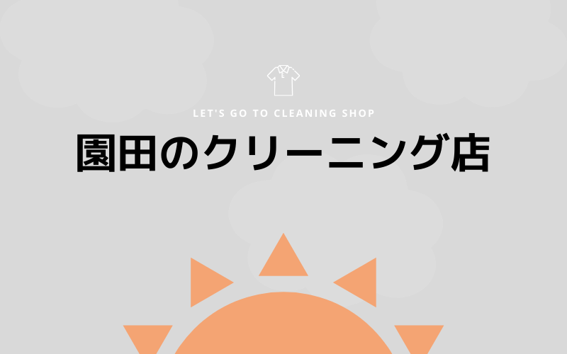 園田のおすすめクリーニング